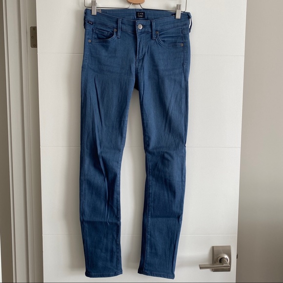 CITIZENS OF HUMANITY blue skinny jeans size 26 - Picture 2 of 5